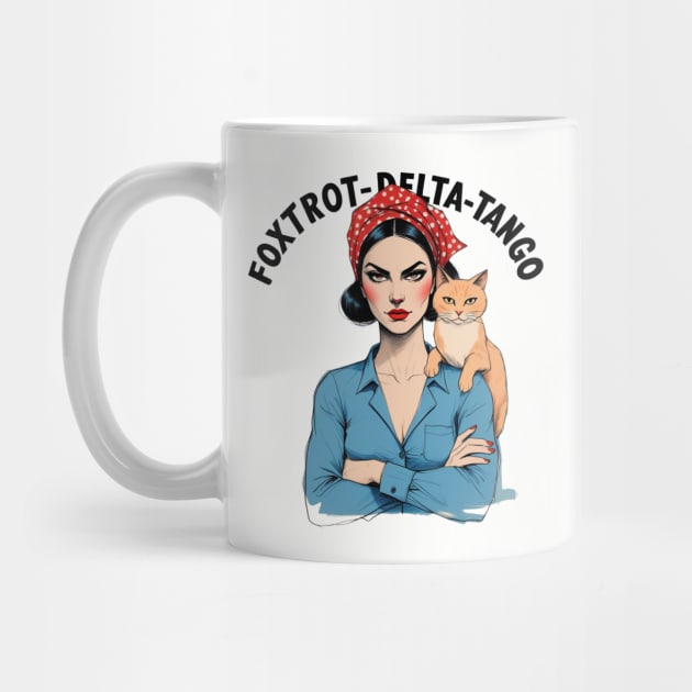 Foxtrot Delta Tango Anti Donald Trump Political Humor FDT by Creatifly Graphic Tees